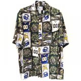 画像: 90s MINNESOTA VIKINGS HAWAIIAN  S/S SHIRT