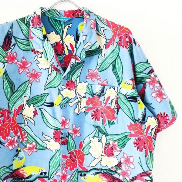 画像2: 80s 90s HAWAIIAN S/S SHIRT (2)