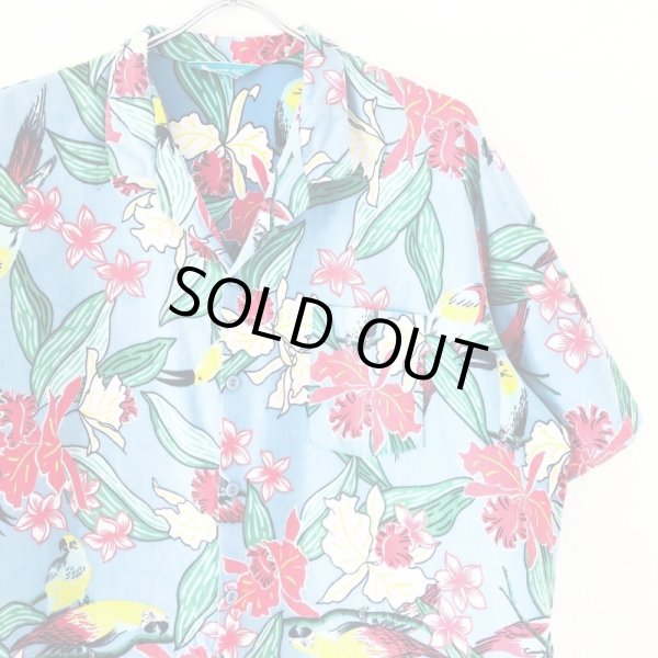 画像2: 80s 90s HAWAIIAN S/S SHIRT (2)