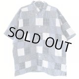 画像: 90s CHAPS RALPH LAUREN PATCHWORK S/S SHIRT