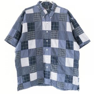 画像: 90s CHAPS RALPH LAUREN PATCHWORK S/S SHIRT