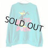 画像: 90s USA製　LOONEY TUNES DAFFY DUCK SWEAT