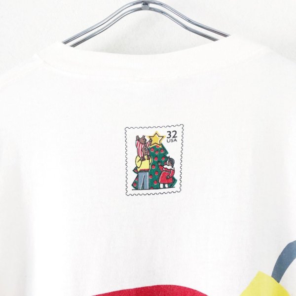 画像3: 90s USA製 USPS SANTA ART TEE SHIRT (3)