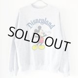 画像: 90s USA製　MICKEY MOUSE DISNEYLAND SWEAT