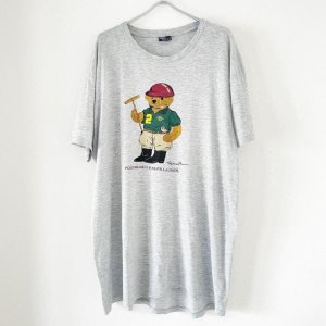 画像: 90s USA製 RALPH LAUREN POLO BEAR TEE SHIRT