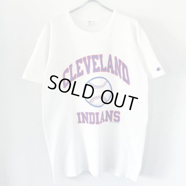 画像1: 80s USA製 CHAMPION CLEVELAND INDIANS TEE SHIRT (1)