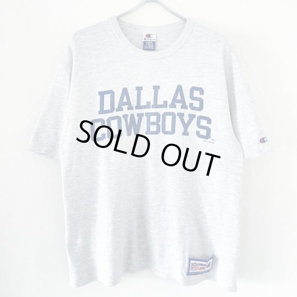 画像1: 90s USA製 CHAMPION DALLAS COWBOYS TEE SHIRT (1)