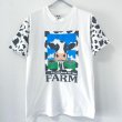 画像1: 90s USA製 COW ART TEE SHIRT (1)