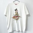 画像1: 90s USA製 MICKEY MOUSE DISNEYLAND 40 YERS OF ADVENTURES TEE SHIRT (1)