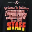 画像4: 90s XJAPAN VIOLENCE IS JEALOUSY TOUR STAFF TEE SHIRT (4)