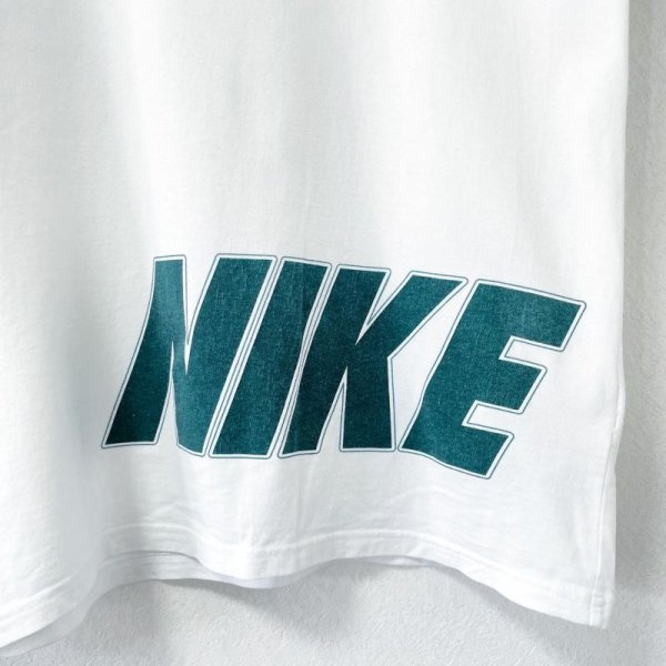 画像3: 90s NIKE 袖　PRINT BIG  LOGO TEE SHIRT (3)