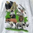 画像4: DEADSTOCK 90s USA製 ANIMAL ART TEE SHIRT (4)