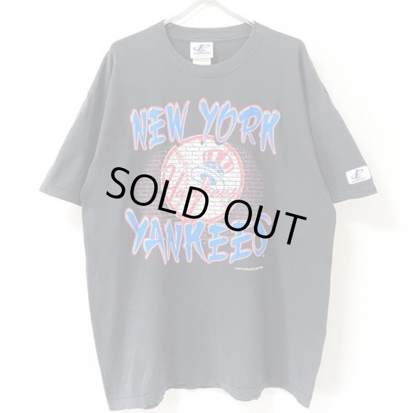 画像1: 90s USA製 NEW YORK YANKEES GRAFFITI TEE SHIRT (1)