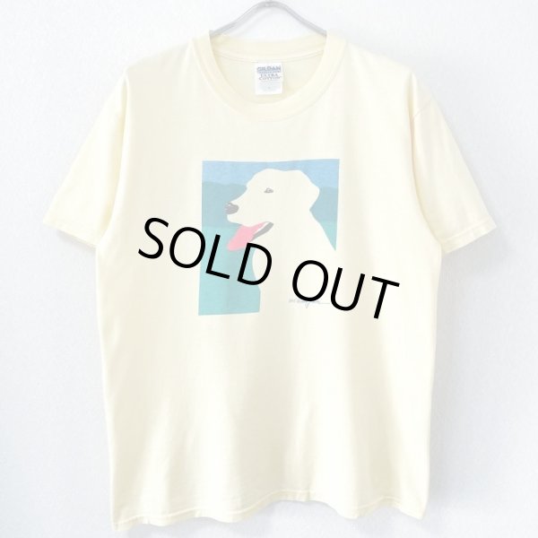 画像1: 90s USA製 DOG ART TEE SHIRT (1)