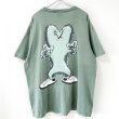 画像1: 90s USA製 LOONEY TUNES HAIR RAISING HARE CalvinKlein PARODY TEE SHIRT (1)