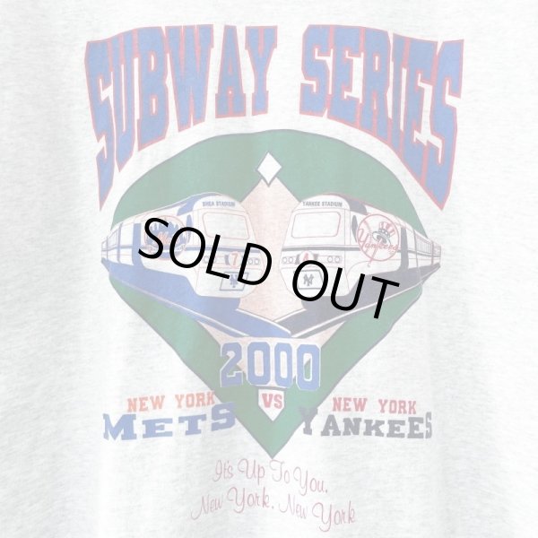 画像2: 2000s SUBWAY SERIES Yankees vs Mets TEE SHIRT (2)