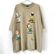 画像1: 90s USA製 SNOOPY MULCH PRINT TEE SHIRT (1)