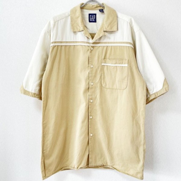 画像1: 90s OLD GAP WORK SHIRT (1)