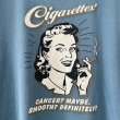 画像2: 90s USA製 CIGARETTE COMIC ART TEE SHIRT (2)