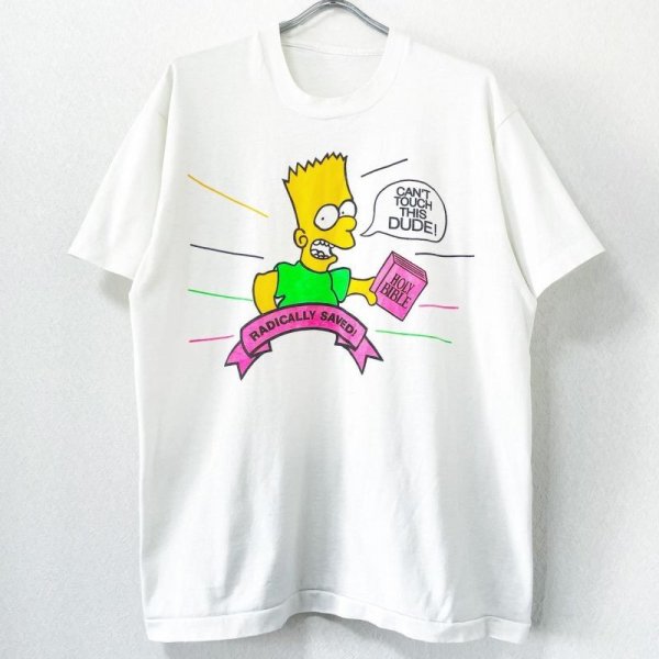 画像1: 90s BOOTLEG THE SIMPSONS TEE SHIRT (1)