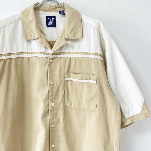 画像2: 90s OLD GAP WORK SHIRT (2)