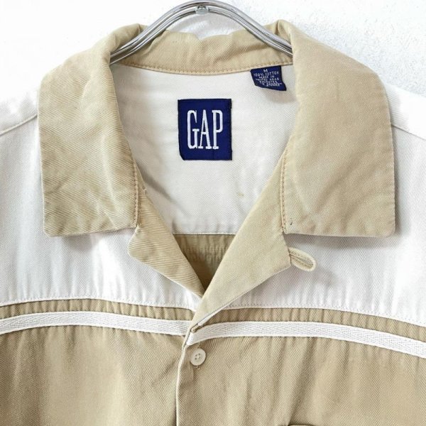 画像4: 90s OLD GAP WORK SHIRT (4)