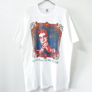 画像: 90s USA製 ELTON JOHN THE BIG PICTURE TOUR TEE SHIRT