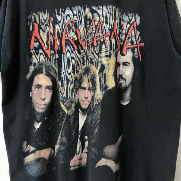 90s EURO BOOTLEG NIRVANA TEE SHIRT - Kchup Rice