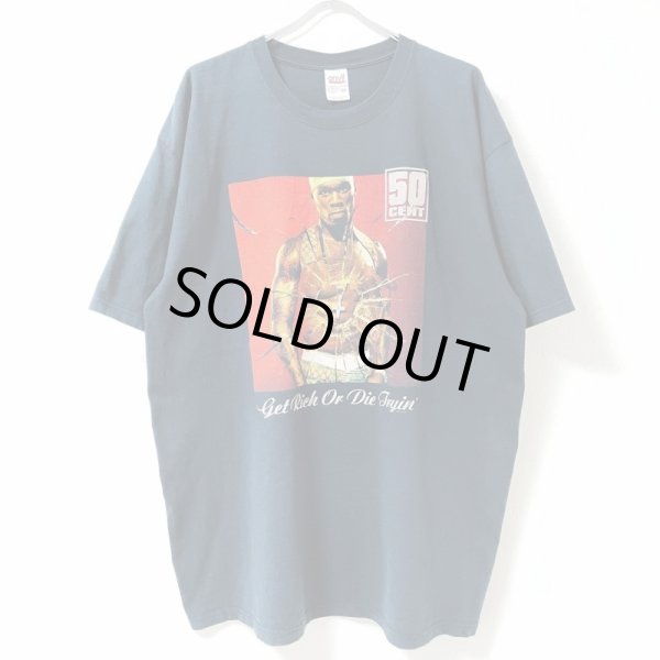 画像1: 00s 50CENT RAP TEE SHIRT (1)