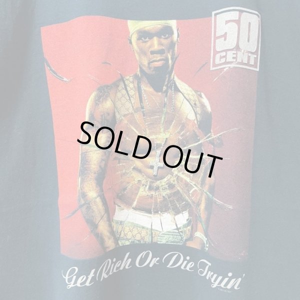 画像2: 00s 50CENT RAP TEE SHIRT (2)