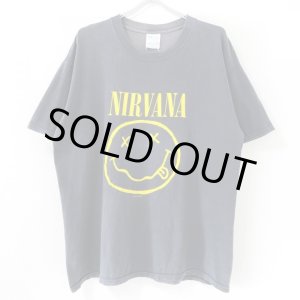 画像: 00s NIRVANA SMILE TEE SHIRT