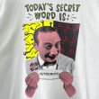 画像2: 90s USA製 TODAY'S SECRET WORD IS PEE WEE HERMAN TEE SHIRT (2)