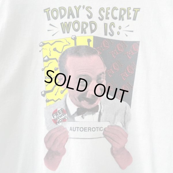 画像2: 90s USA製 TODAY'S SECRET WORD IS PEE WEE HERMAN TEE SHIRT (2)