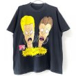 画像1: 90s USA製 BEAVIS and BUTTHEAD MTV TEE SHIRT (1)