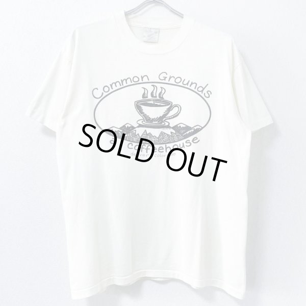 画像1: 90s USA製 COFFEE HOUSE TEE SHIRT (1)