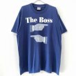 画像1: 90s USA製 THE BOSS ART TEE SHIRT (1)