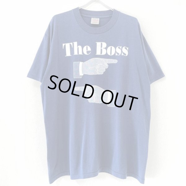 画像1: 90s USA製 THE BOSS ART TEE SHIRT (1)