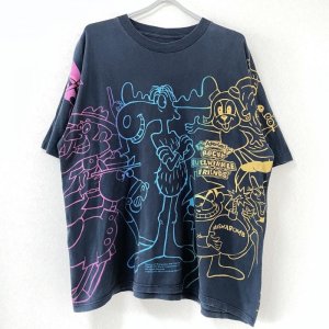 画像: 90s USA製 ROCKY and BULLWINKLE TEE SHIRT