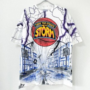 画像: 90s USA製 TALKIN' THE STREETS by STORM ALL OVER PRINT TEE SHIRT