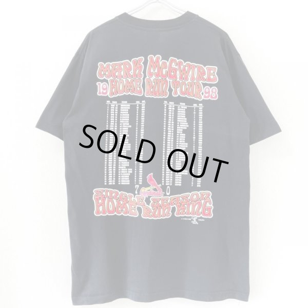 画像2: 90s MARK MEGWIRE HOME RUN TOUR 98 TEE SHIRT (2)