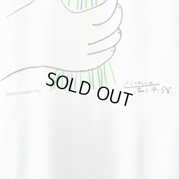 画像3: 90s PICASSO ART TEE SHIRT (3)