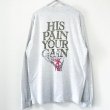 画像2: 90s USA製 LORD'S GYM JESUS ART L/S TEE SHIRT (2)