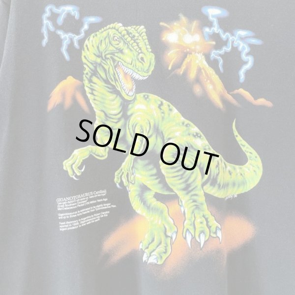 画像2: 90s USA製 DINOSAUR THUNDER TEE SHIRT (2)