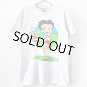 画像: 90s USA製 BETTY BOOP GOLF TEE SHIRT