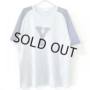 画像: 90s USA製 YALE? 袖MESH TEE SHIRT