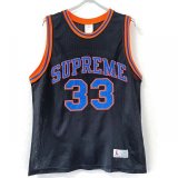 画像: 00s カナダ製 初期 SUPREME NEWYORK NO.33 GAME JERSEY