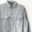 画像2: 90s RALPH LAUREN "BLACK" CHAMBRAY L/S SHIRT (2)