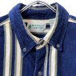 画像3: 90s NORTHWEST TERRITORY CORDUROY STRIPE L/S SHIRT (3)