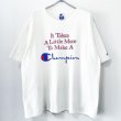 画像1: 90s CHAMPION MESSAGE TEE SHIRT (1)