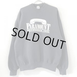 画像: 90s USA製　PARAMOUNT PAYPHONE INC 企業 SWEAT